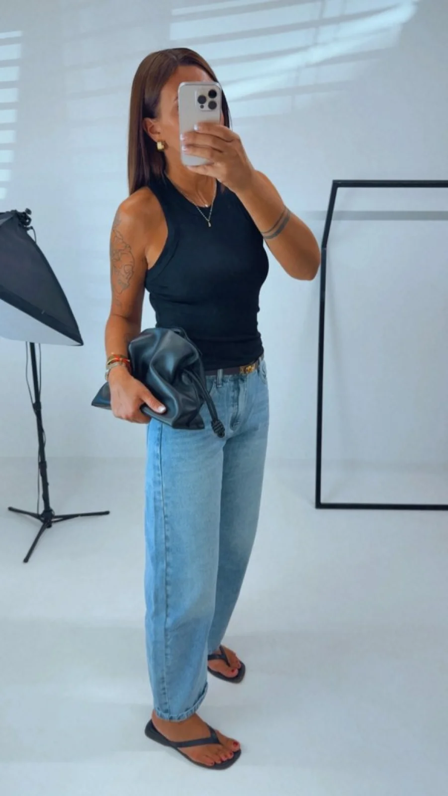 BARREL JEANS BLUE I