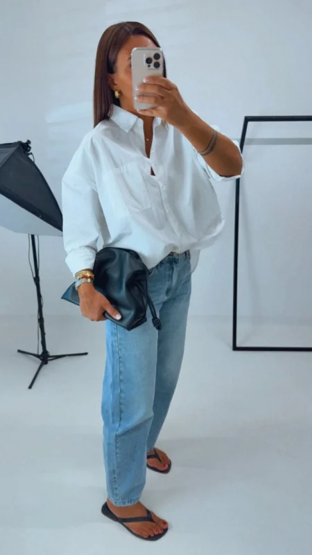 BARREL JEANS BLUE I