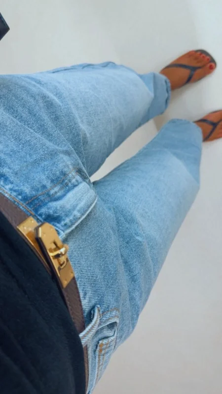 BARREL JEANS BLUE I