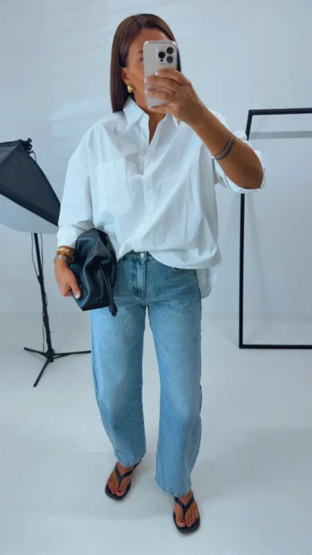 OVERSIZED KOŠILE WHITE