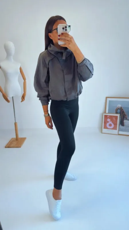 ŠUSŤÁKOVÁ BUNDA GREY