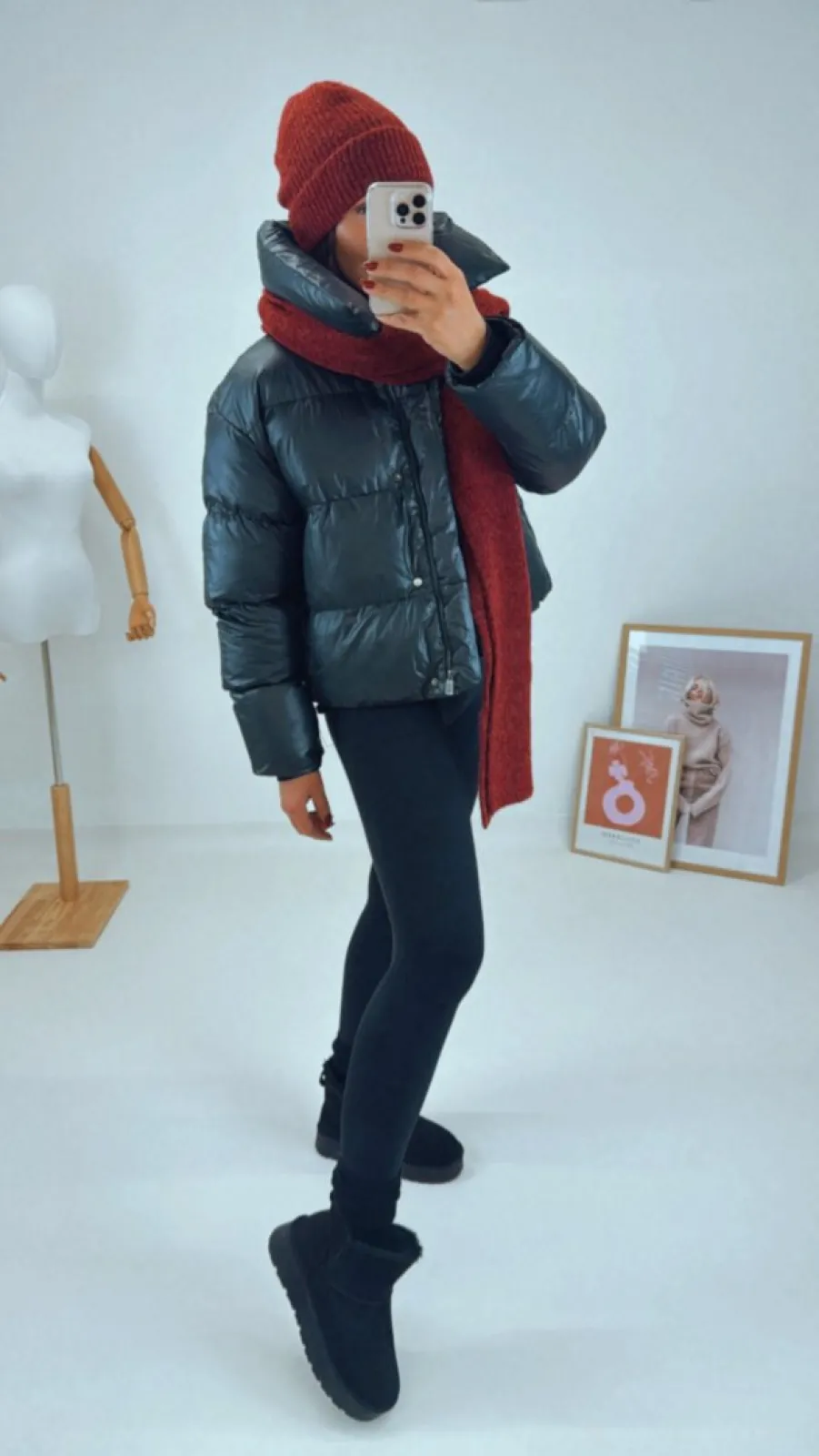 ZIMNÍ BUNDA S LÍMCEM