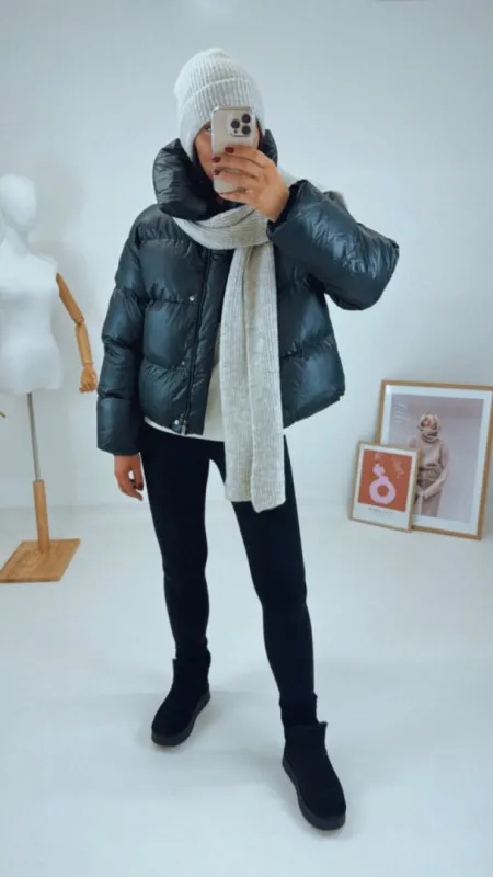 ZIMNÍ BUNDA S LÍMCEM