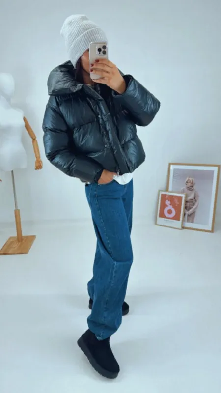 ZIMNÍ BUNDA S LÍMCEM