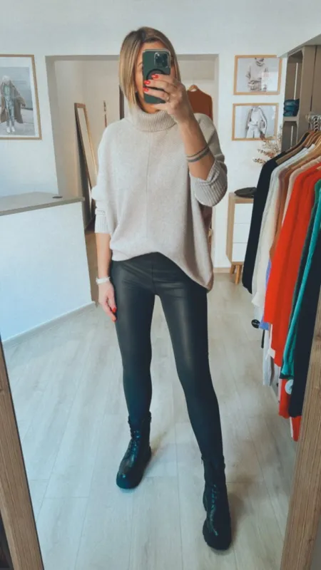 VYTEPLENÉ LEGÍNY BLACK