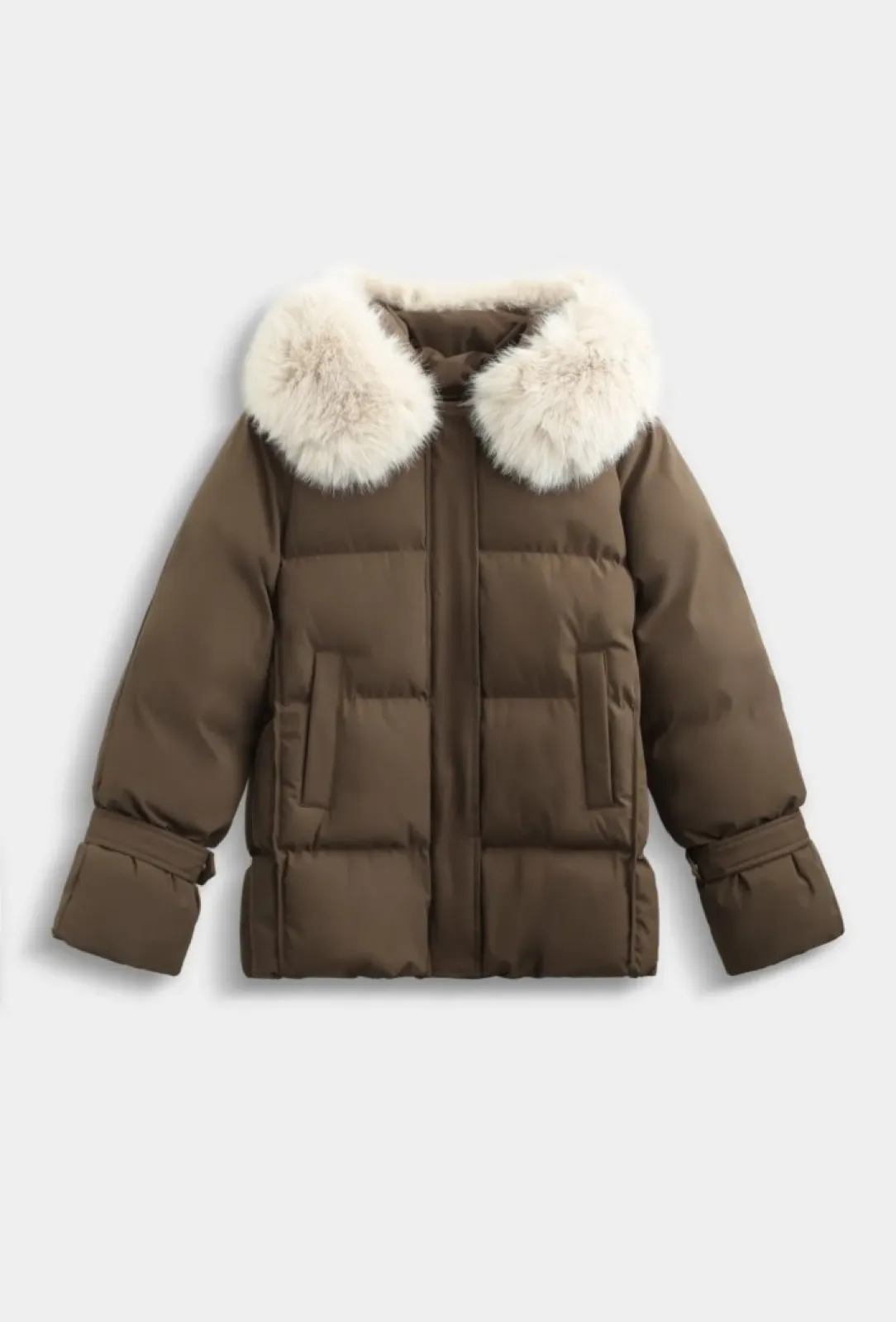 ZIMNÍ BUNDA S KOŽEŠINOU