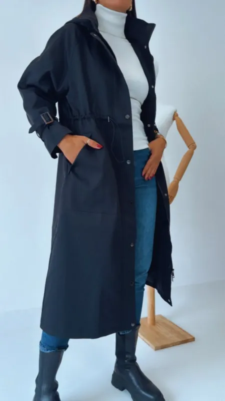 DLOUHÝ TRENCH COAT 