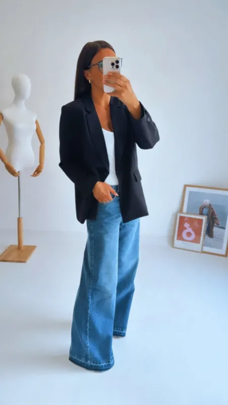 OVERSIZED SAKO BLACK