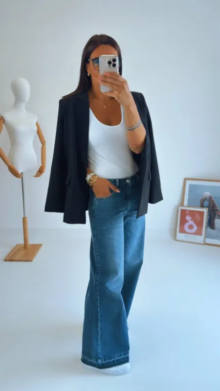 OVERSIZED SAKO BLACK