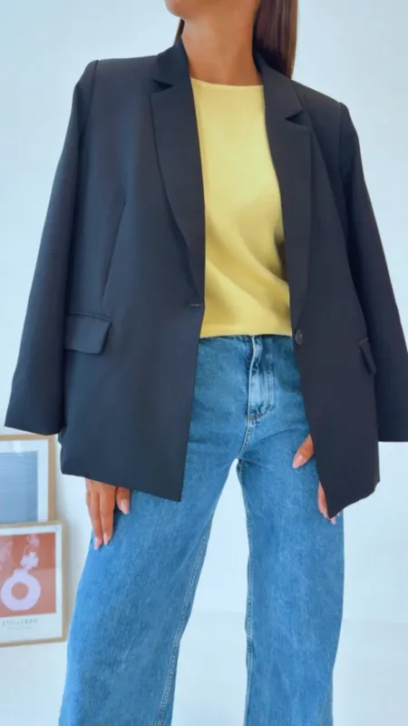 OVERSIZED SAKO BLACK