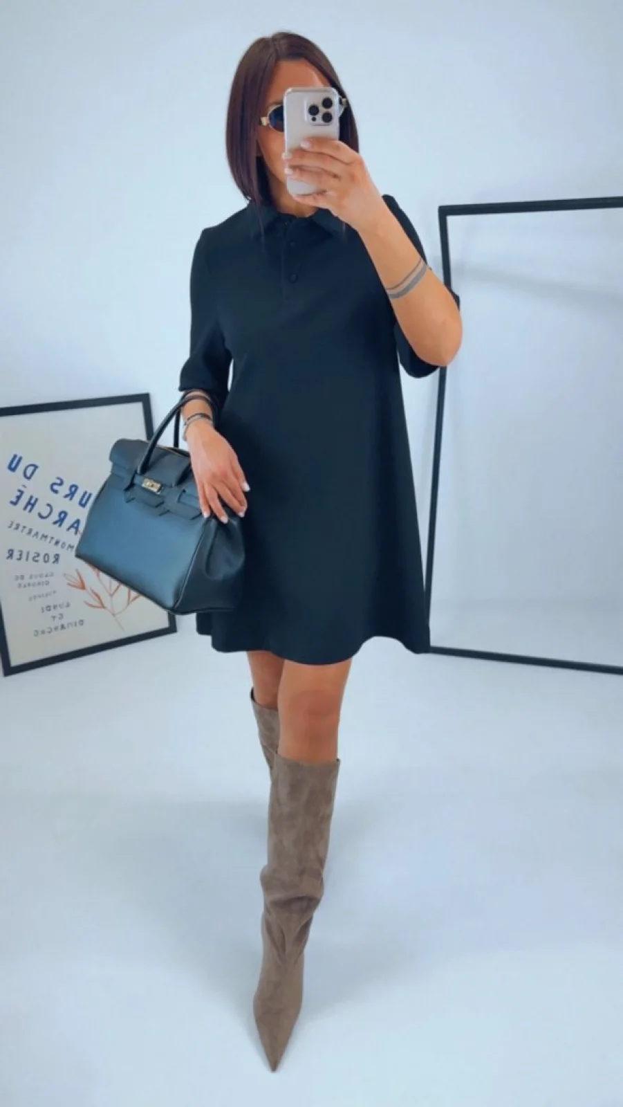 ŠATY S POLO LÍMEČKEM