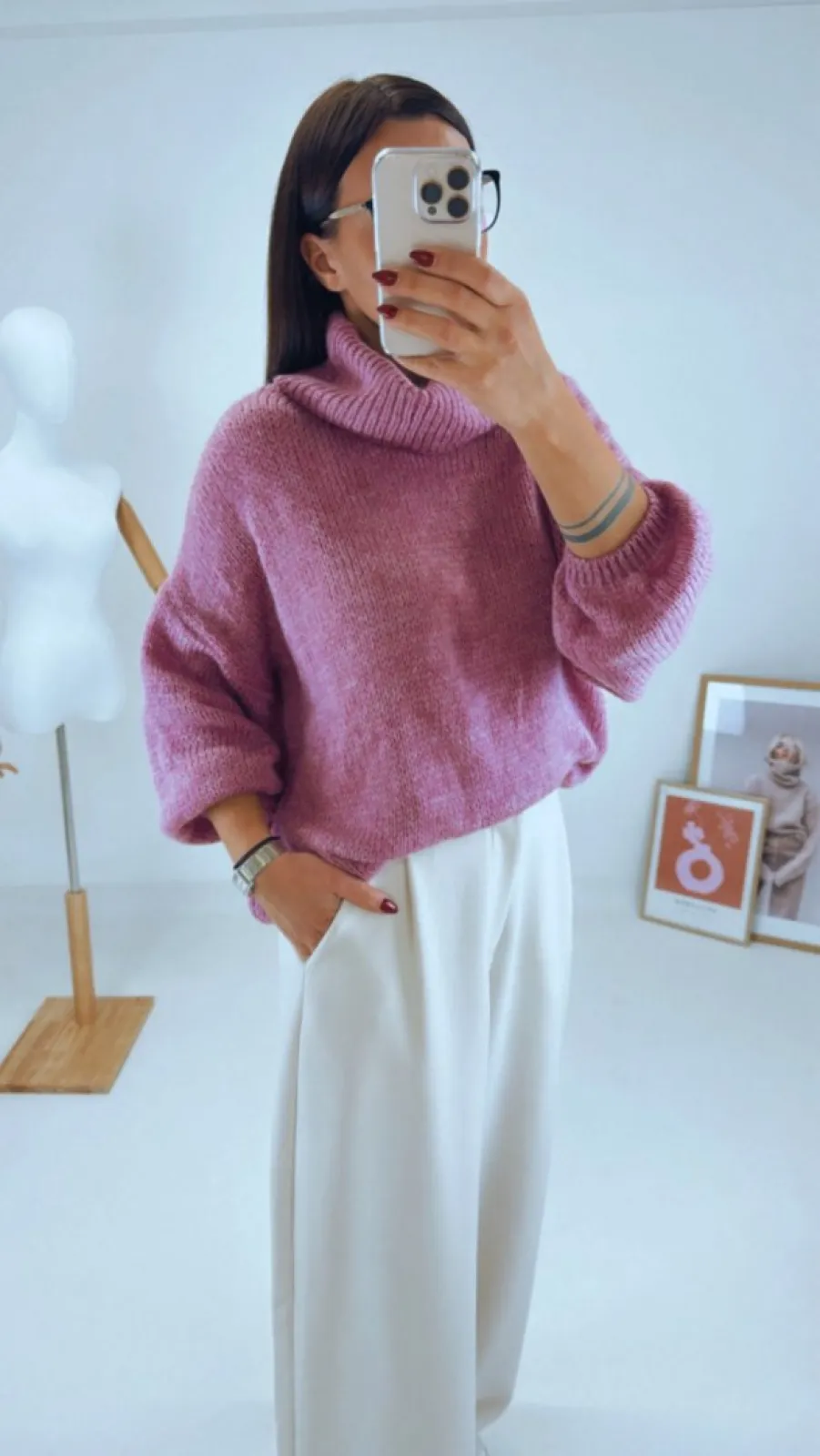 OVERSIZED ROLÁK PINK