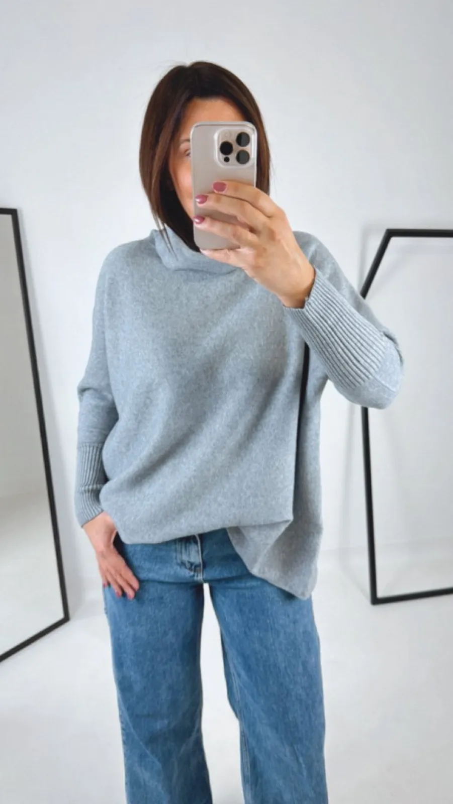 OVERSIZED ROLÁK GREY II