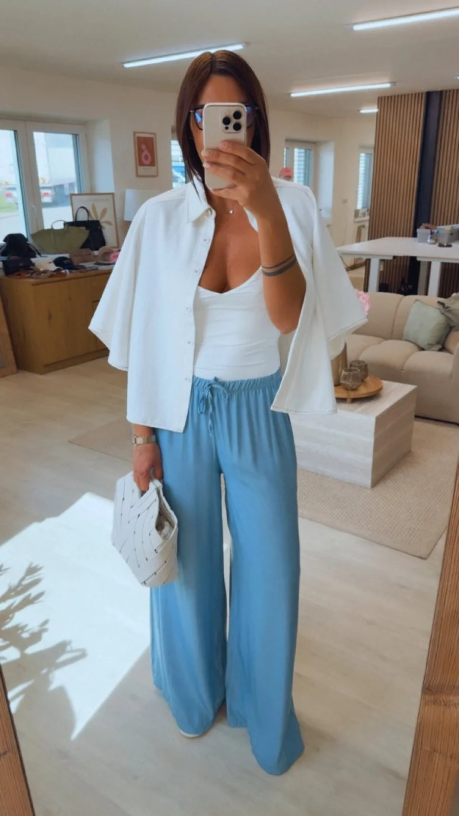 LETNÍ KALHOTY DENIM