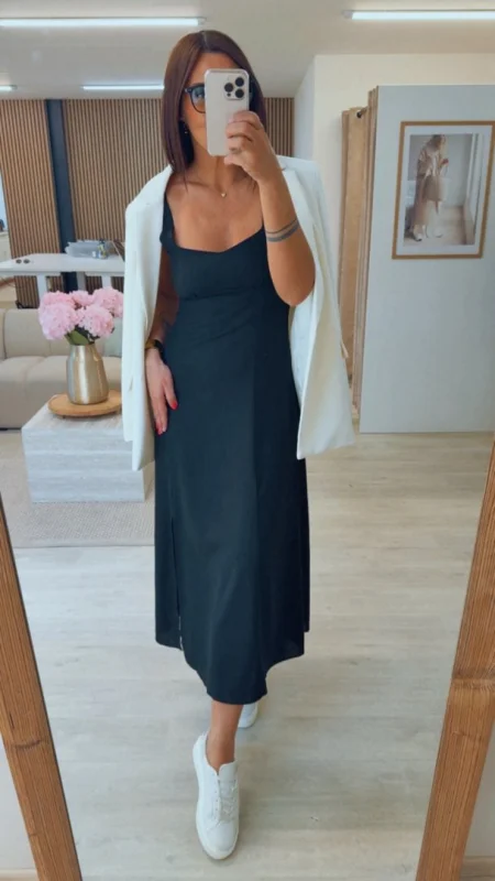 ŠATY LONG BLACK 