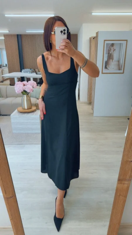 ŠATY LONG BLACK 