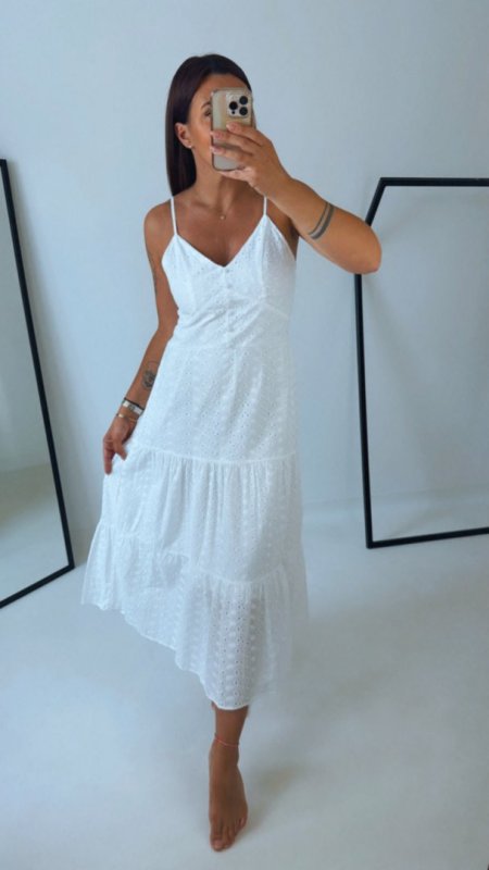 ŠATY MADEIRA WHITE