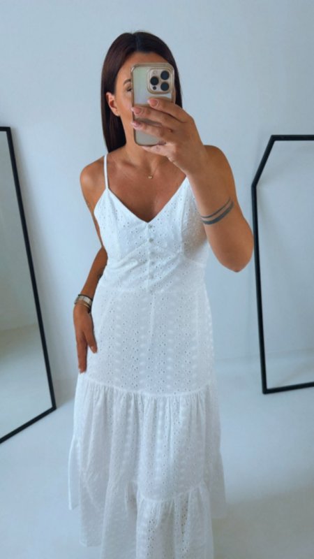 ŠATY MADEIRA WHITE
