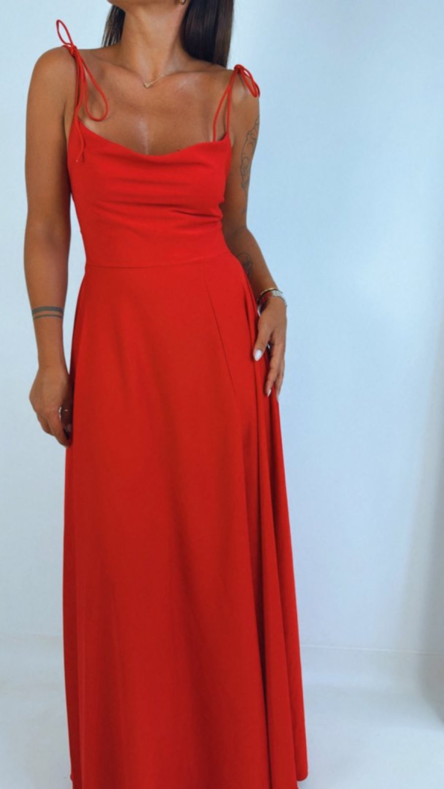 ŠATY LONG RED II