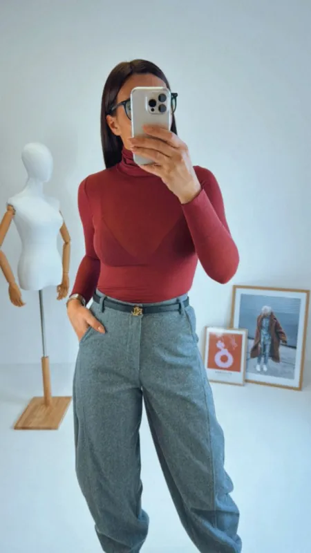 ROLÁK BORDÓ CASHMERE