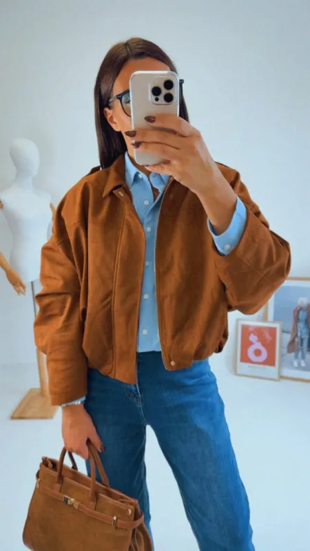 OVERSIZED CAMEL BUNDA