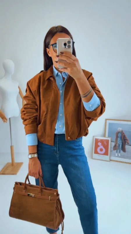 OVERSIZED CAMEL BUNDA