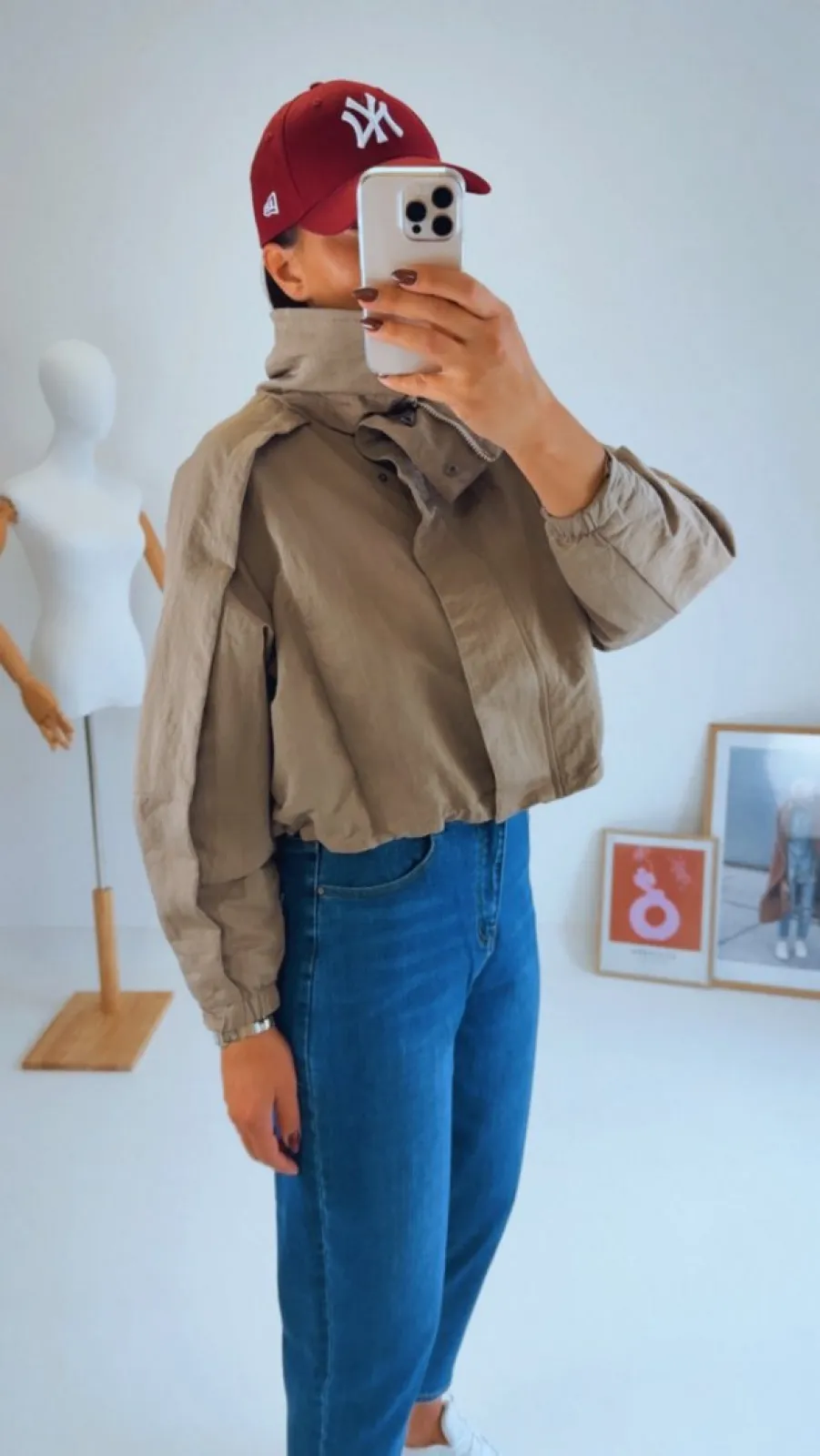 ŠUSŤÁKOVÁ BUNDA BEIGE