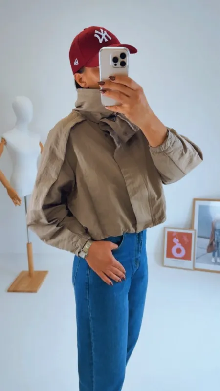 ŠUSŤÁKOVÁ BUNDA BEIGE