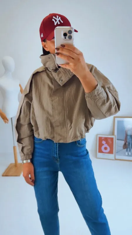 ŠUSŤÁKOVÁ BUNDA BEIGE