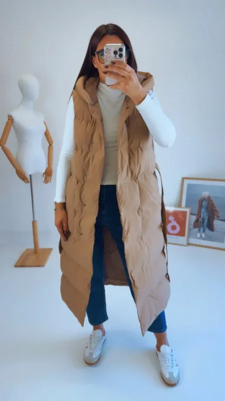 BÉŽOVÁ MAXI VESTA